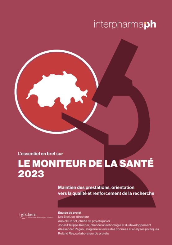 Couverture du Moniteur de la santé 2023
