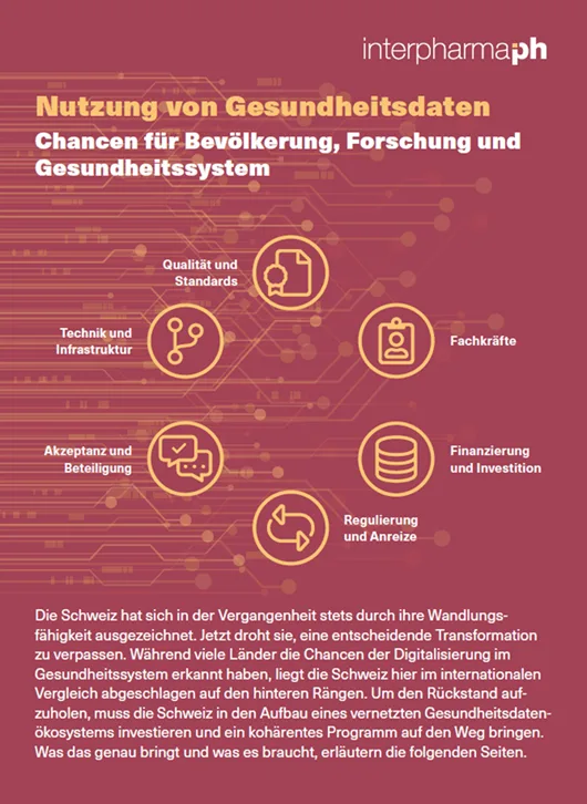 Flyer: Nutzung von Gesundheitsdaten