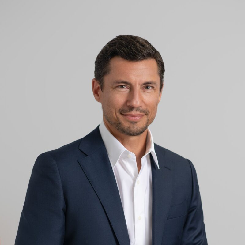Porträt von Jérome Garcin, Vorstandsmitglied von Interpharma (Bristol Myers Squibb)