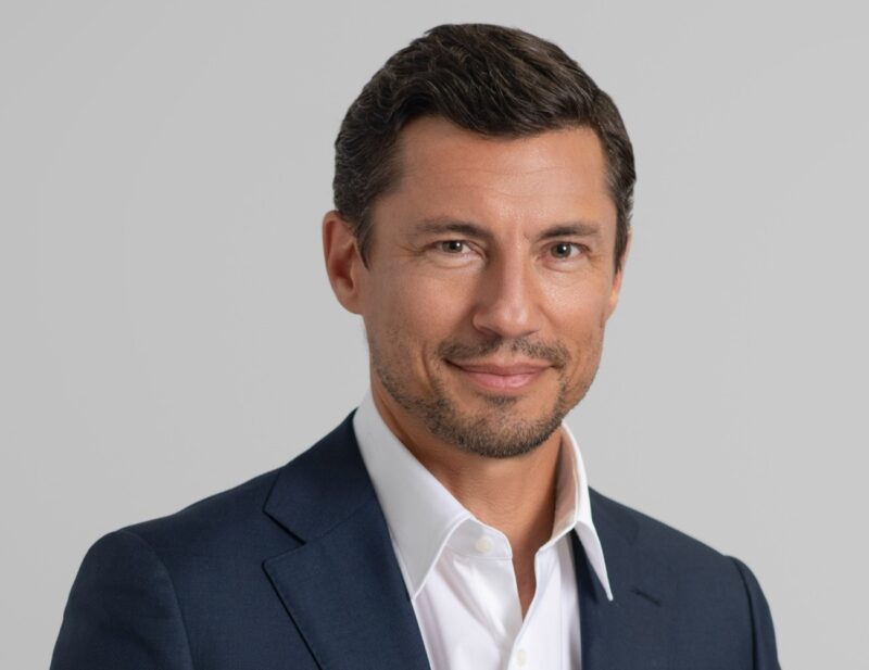 Portrait of Jérome Garcin, General Manager for Switzerland and Austria at Bristol Myers Squibb